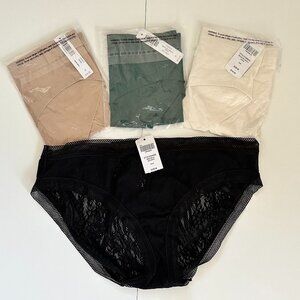 4 pairs SOMA hipster panties size M - NWT